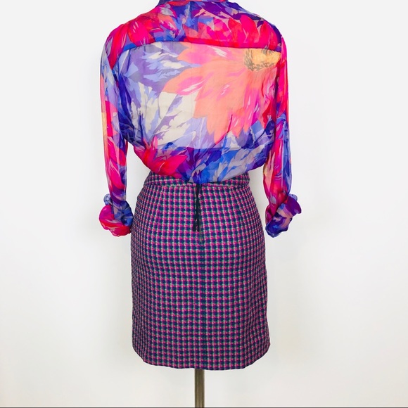 Marc Jacobs pink printed skirt - Picture 3 of 8